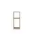 Hanah Home Noćni ormarić Sault 23,2x59,6x22cm Hrast