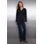 Trendyol Milla ženska bluza Twoaw26Bz00168, Crna-Crna