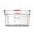 ARAVEN gastronorm posoda GN 2/1, ABS, globina: 380 mm, prostornina: 90 L (2 kos)