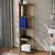 Hanah Home polica za knjige Aura, 37,8 cm, topli hrast / orah Istanbul