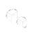 Hanah Home set umetnutih stočića Arya, 48 cm, antracit