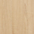 VIDAXL posteljni okvir (100x200cm, inženirski les), sonoma hrast