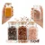 shumee 12x kozarec 150 ml kozarec ZA začimbe, zelišča, sol, poročno darilo, leseni zamašek