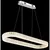 Globo 67387-40 - LED prigušiva luster na sajli LAUREL 40W/230V proziran+daljinski upravljač