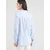 VERO MODA Bluza VMBUMPY svetlo modra/bela