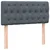vidaXL Box Spring postelja z vzmetnico Temno siva 80x220 cm Velvet