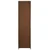 Vidaxl Garderobna omara s 4 predelki rjava 175x45x170 cm