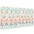 Decormat Podloga za pisalno mizo Ethnic pattern 100x50 cm