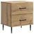 Noćni ormar s ladicama 2 pcs Hrast artisan 43 x 34,5 x 47,5 cm