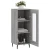 vidaXL Komoda siva sonoma 34,5x34x90 cm inženirski les