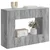 Konzolna stolica Prugasti Sivi Sonoma 101 x 29 x 74 cm