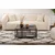 Hanah Home Klub sto Uranus 15x40x15cm Crni