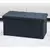 Autronic Tabure Stool with storage space, black corduroy fabric (TAB-472 BK6)