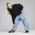 Puma WARDROBE ESS OVER-OVERSIZED CREW TR, ženski pulover, crna 629748