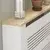 Hanah Home Maska za radijator Termora, 112x82x30 cm, Bela