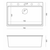 granitni umivalnik MARC 110 WORKSTATION Beige