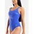 ARENA Kopalke za oblikovanje postave SHAPEWEAR Lili B-CUP modra/pastelno modra