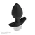 Rimba Electro Play E-Stim Anal Plug Bi-Polar Black