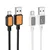 Hoco USB-A–Micro USB kabel Hoco, 2,4 A, 1 m, X108, bel
