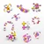 CLIXO Tiny & Mighty Sparkle - magnetni komplet 9 kosov