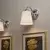 Zidna lampa PAFOS 1xE27/15W/230V sjajni hrom