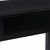 Pisaći stol crni 110 x 45 x 76 cm drveni