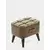 Atelier del Sofa Tabure, 43x35x33cm, Kaki