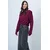 Trend Alacati Stili Ženska bluza Alc-X14665, Ljubičasta