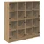 Highboard 2 pcs Umjetnički hrast 68 x 37 x 142 cm