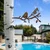 Aberto Design Dekorativna figura Bird On The Branch 07, 45x23 cm, 1.5 mm
