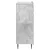 Kreveta Betonska siva 66 x 34,5 x 92 cm Konstruirano drvo