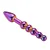 Glamour Glass – Ridged Anal Dildo