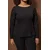 Trendyol Curve Ženska bluza Tbbaw26Af00117, Crna