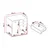 omara MIKE 76x71 cm bela