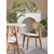 Hanah Home Trpezarijski sto i stolice Pera, 170x90x75 cm, 6 stolica, Beli