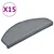 Prostirke za stepenice 15 kom 65x24x4 cm svijetlo sive i plave poluokrugle velike