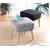 Atelier del Sofa Tabure 45x43x45cm, Tamnosivo