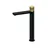 Rosan S.2 BLACK - GOLD Baterija za lavabo L