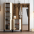 HANAH HOME Cipelarnik sa čivilukom Berlin ABC Walnut Cream