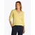 TOMMY HILFIGER Pulover Gold-tone Button Cuff  rumena