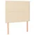 Vidaxl Box spring postelja z vzmetnico krem 90x190 cm blago