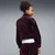 PUMA Essentials Elevated Velour Track Jacket Youth, Clothing, Ruby Noir, 11-12Y