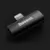 Baseus iP Male to Dual iP Female Adapter L46 Black