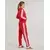 adidas Essentials 3-Stripes Track Suit Rdeča