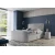 Boxspring postelja Plaza - 200x200 cm