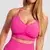 GymBeam Sculpt Seamless Sports Bra Rose