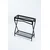 Hanah Home komoda Gilda, 76 cm, crna