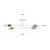 Plafonski luster CAMBRIDGE 4xE27/15W/230V mesing/bela
