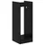 Stalak za biljke s policom 2 pcs Crni Hrast 30 x 30 x 80 cm