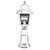 Lessentiel Maison Spoljna zidna lampa BSU-68213-BSY-K, 53 cm, IP65, E27, 40W, Crna